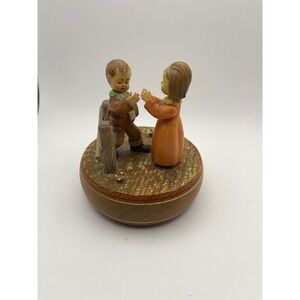 Vintage Anri Thorens Movement Wooden Music Box "Anniversary Waltz"‎ *flaws*
